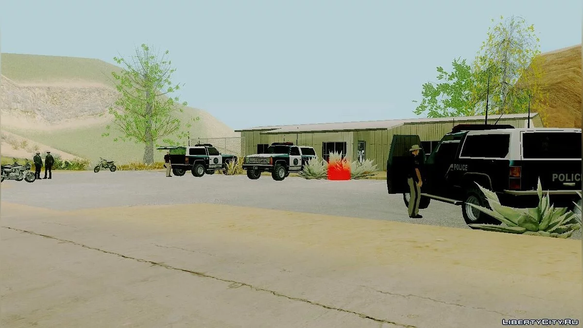 Оживление всех полицейских участков Сан Андреас / GTA San Andreas