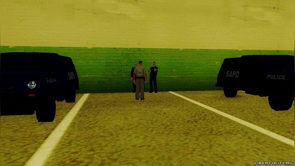 Оживление всех полицейских участков Сан Андреас / GTA San Andreas