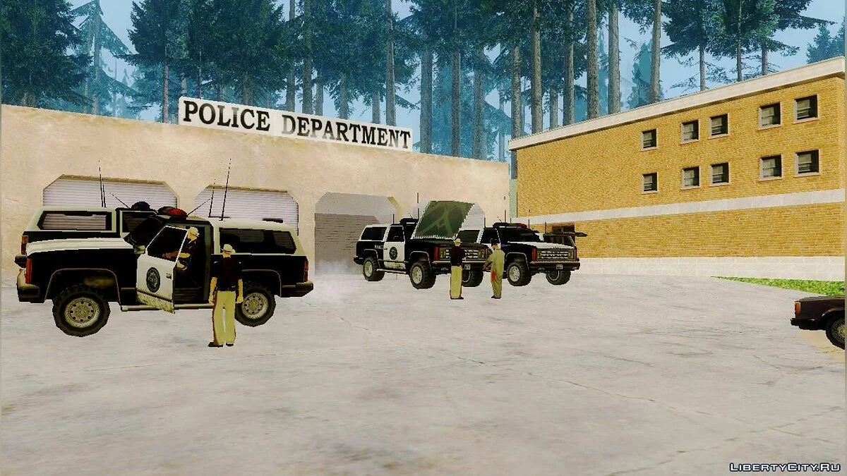 Оживление всех полицейских участков Сан Андреас / GTA San Andreas