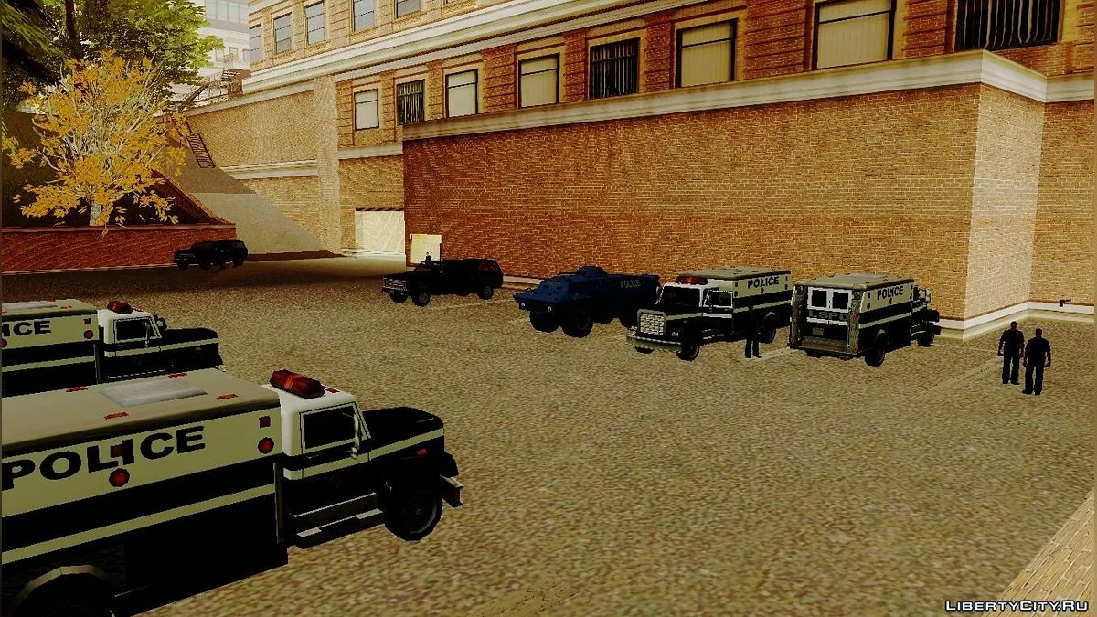 Оживление всех полицейских участков Сан Андреас / GTA San Andreas