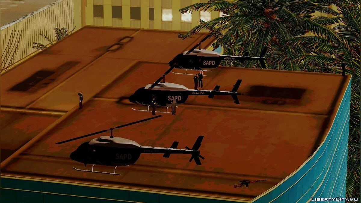 Оживление всех полицейских участков Сан Андреас / GTA San Andreas