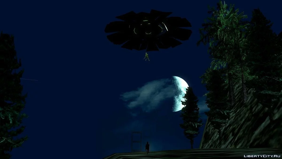 НЛО над San Andreas / GTA San Andreas