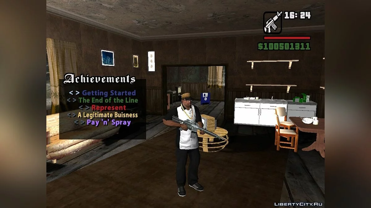 The achievement System / GTA San Andreas