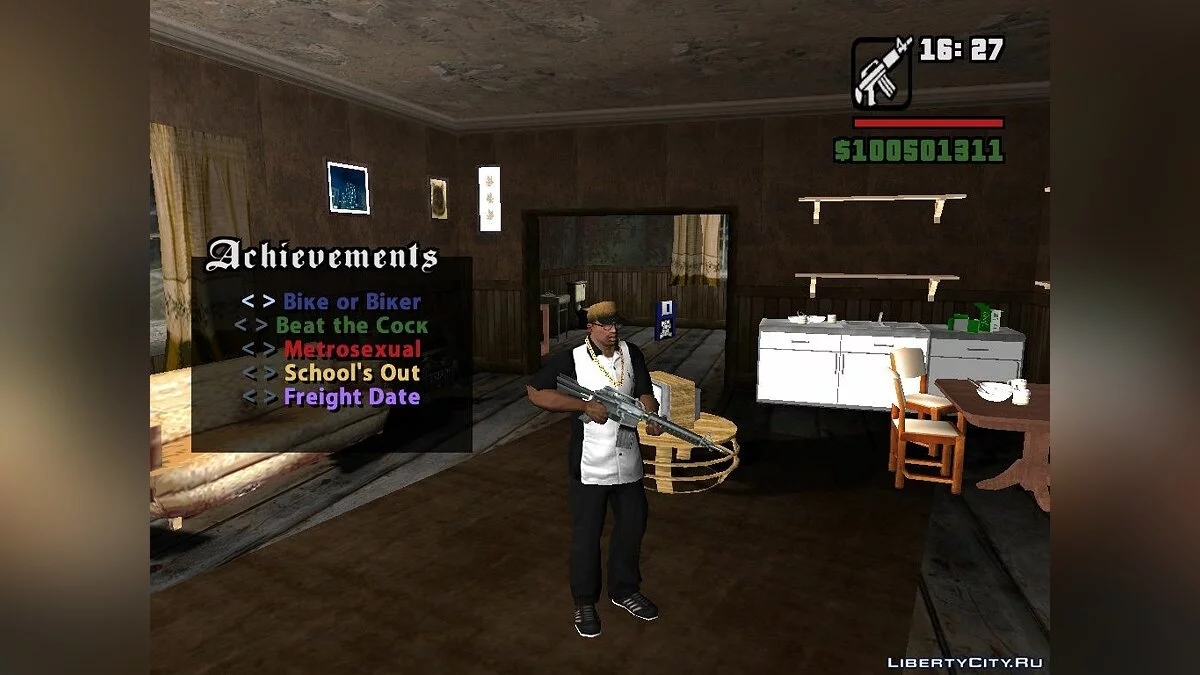 The achievement System / GTA San Andreas