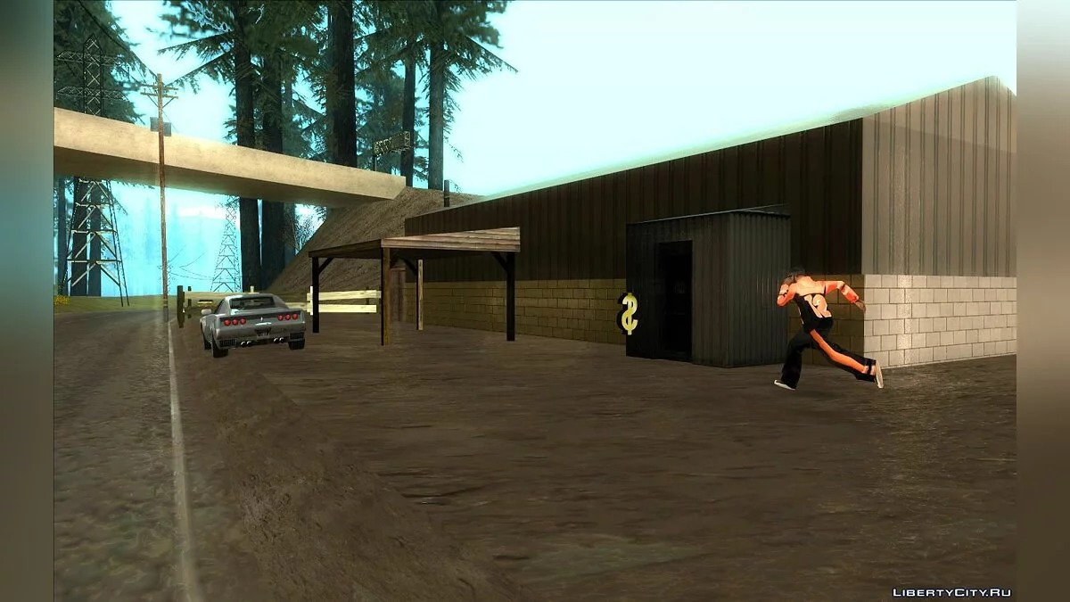 Дорожная автомастерская Сиджея / GTA San Andreas