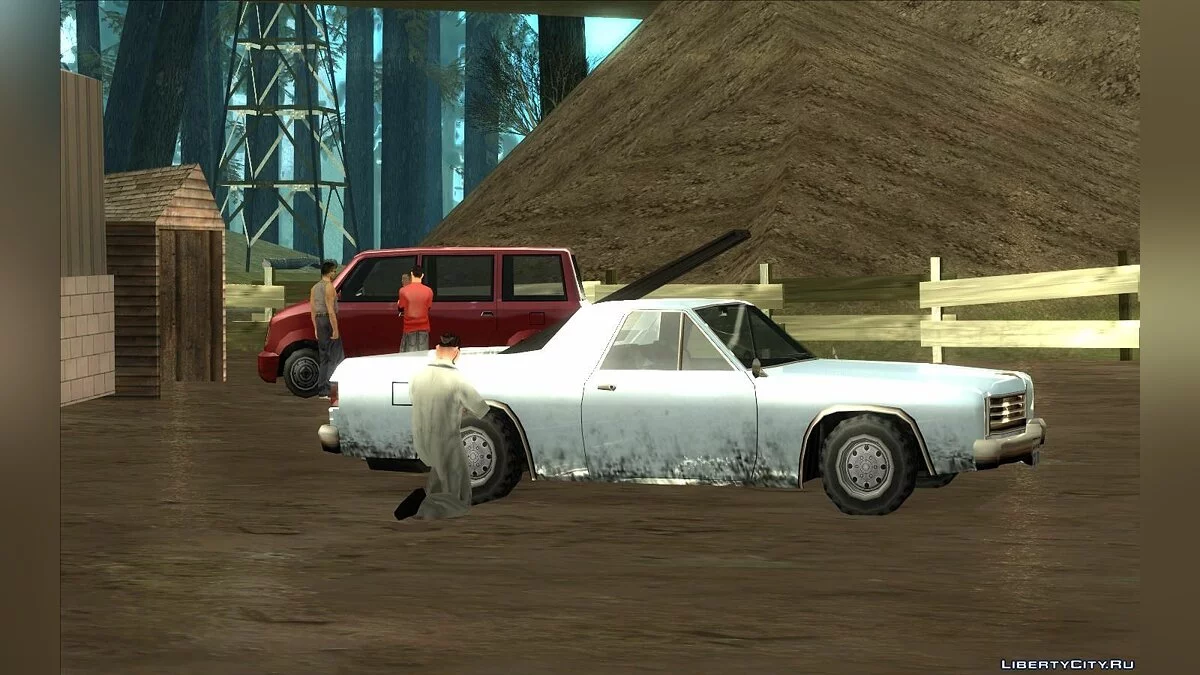 Дорожная автомастерская Сиджея / GTA San Andreas