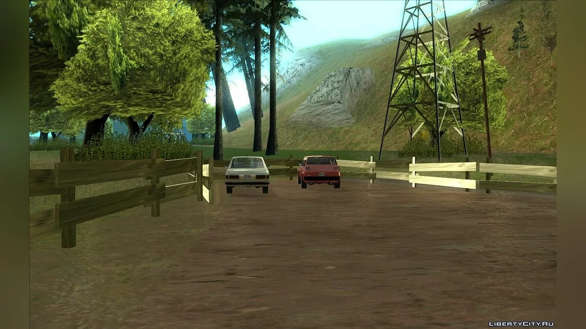 Дорожная автомастерская Сиджея / GTA San Andreas