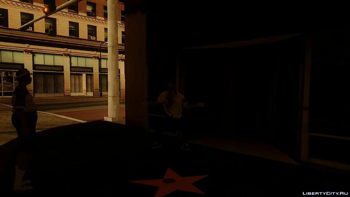 Космические рейнджеры и зомби на аллее звезд / GTA San Andreas