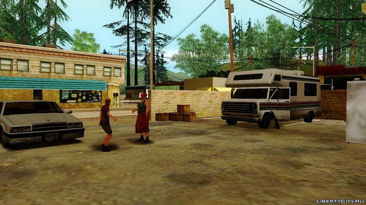 Оживление заправок Лос Сантоса / GTA San Andreas