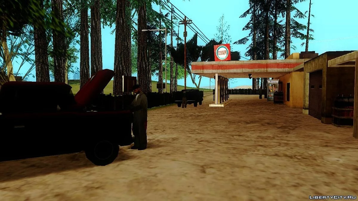 Оживление заправок Лос Сантоса / GTA San Andreas
