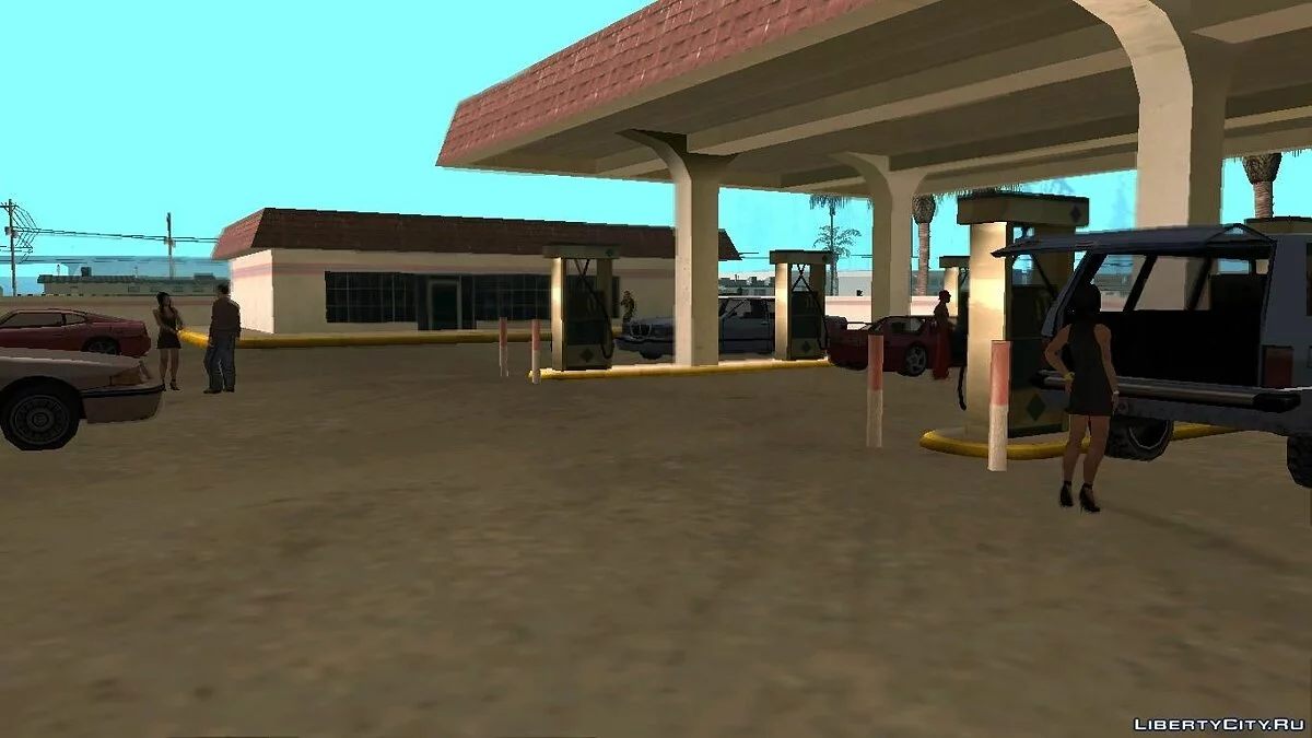 Оживление заправок всего Сан Андреас (Пробная версия) / GTA San Andreas