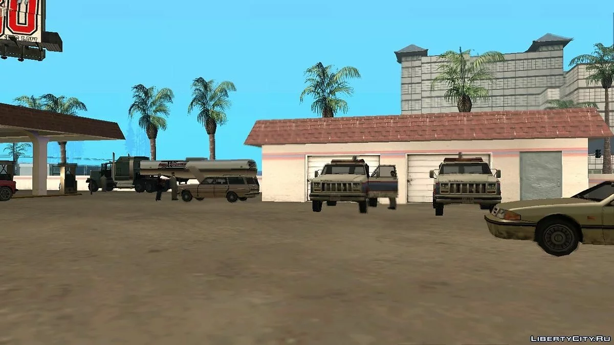 Оживление заправок всего Сан Андреас (Пробная версия) / GTA San Andreas