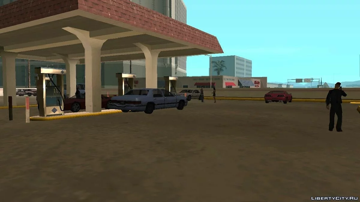 Оживление заправок всего Сан Андреас (Пробная версия) / GTA San Andreas