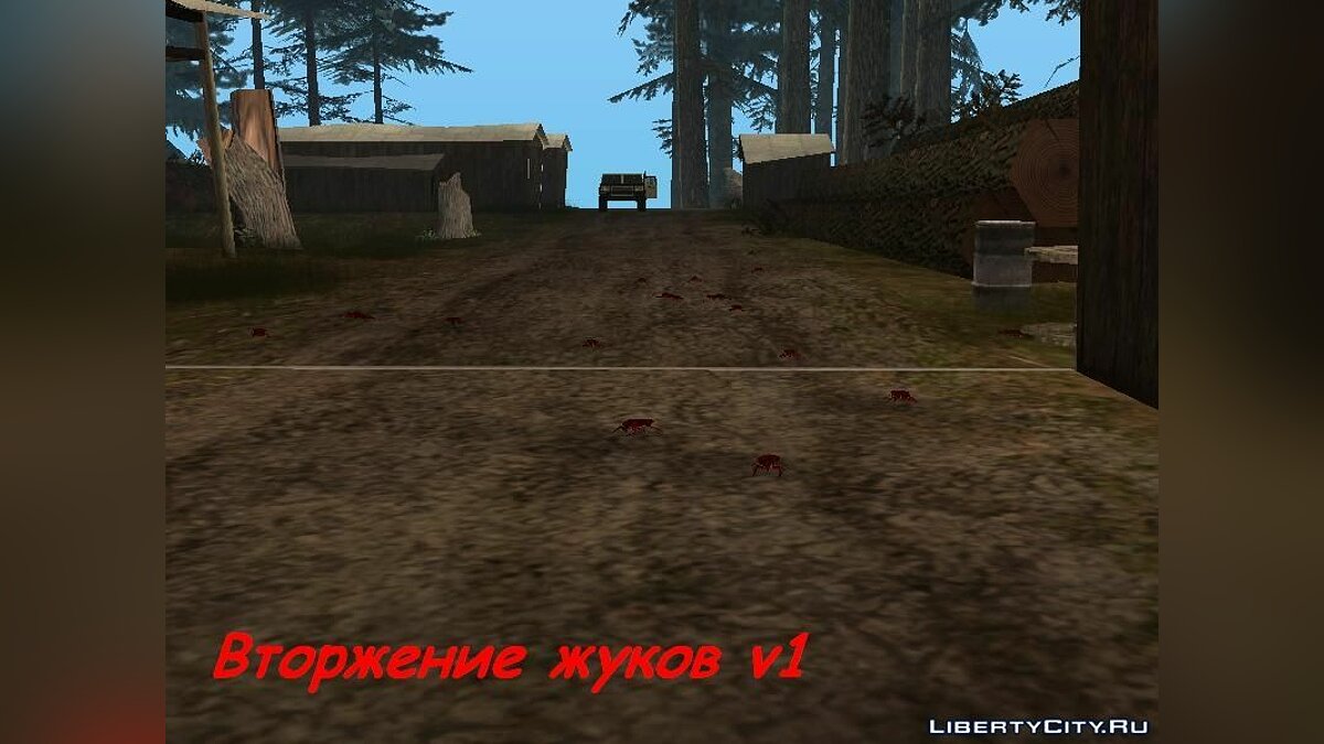 Скачать Вторжение жуков v1 для GTA San Andreas