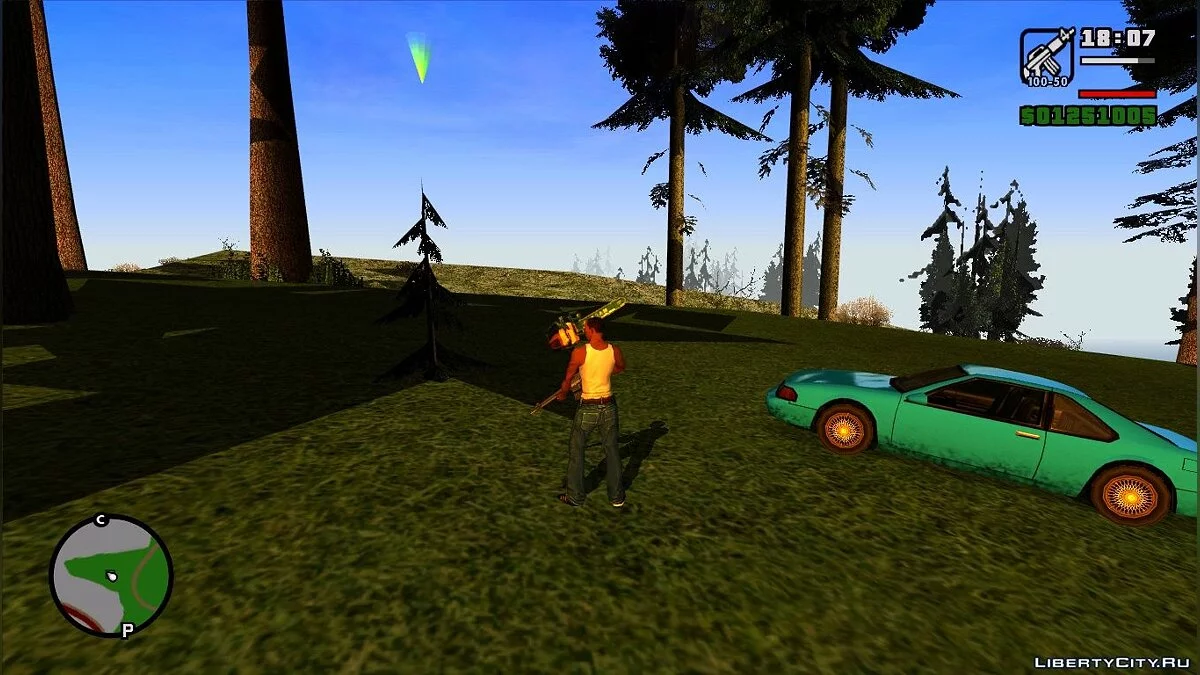 Новогодняя Ёлка для SA от Gon_Iss / GTA San Andreas