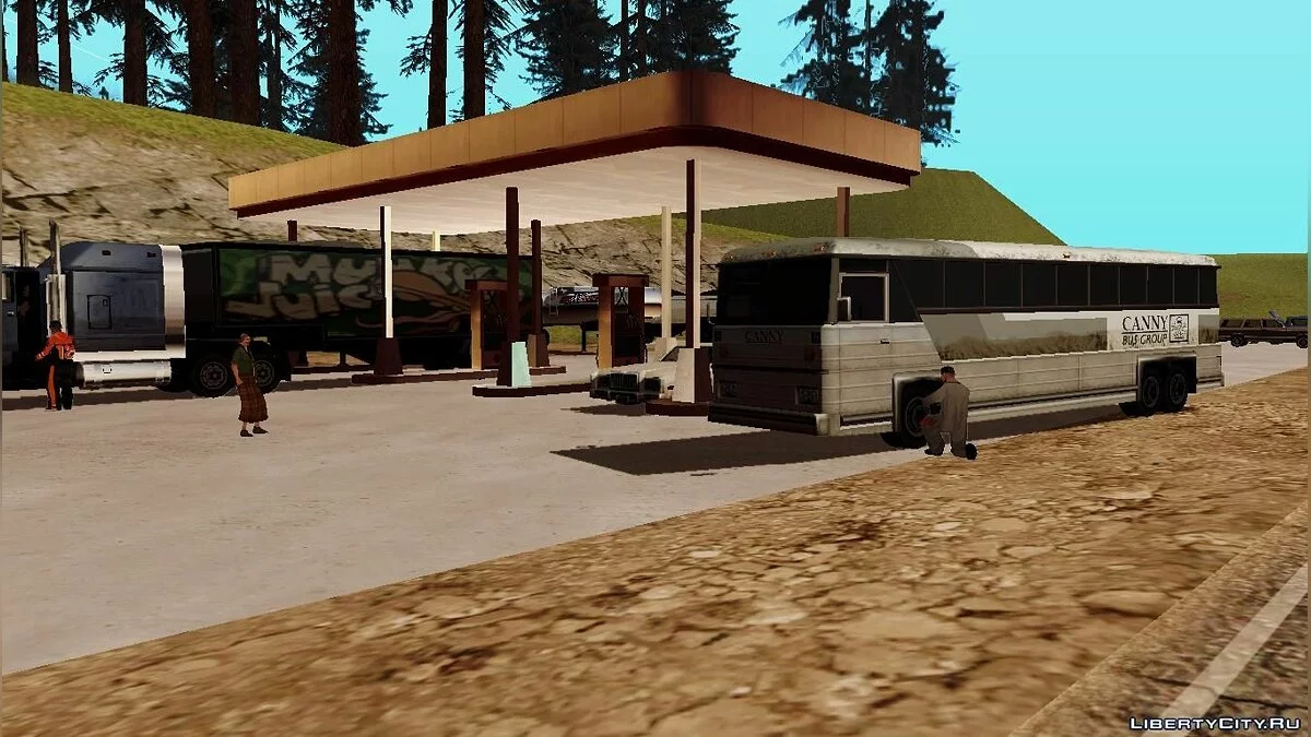 Оживление заправок San Fierro country / GTA San Andreas