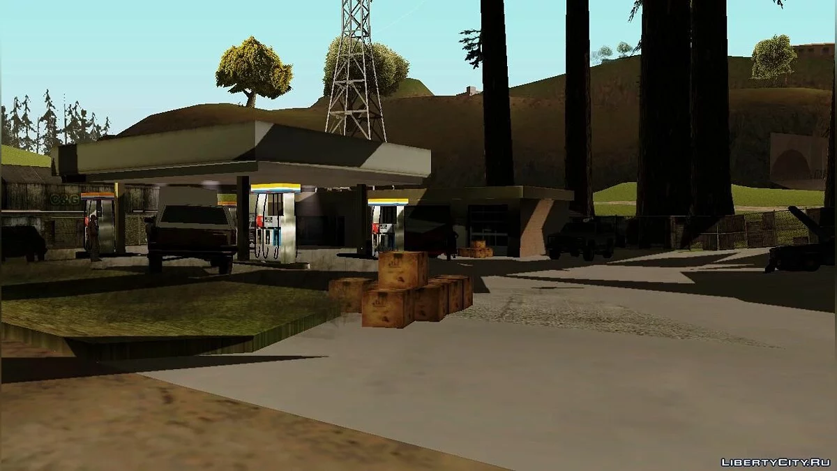 Оживление заправок San Fierro country / GTA San Andreas