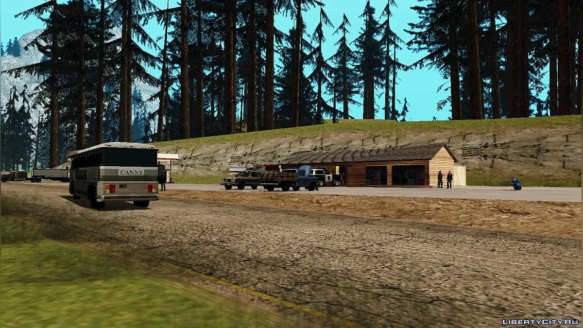 Оживление заправок San Fierro country / GTA San Andreas