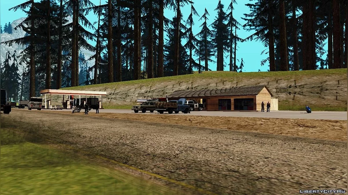 Оживление заправок San Fierro country / GTA San Andreas