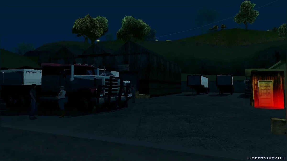 Оживление заправок San Fierro country / GTA San Andreas