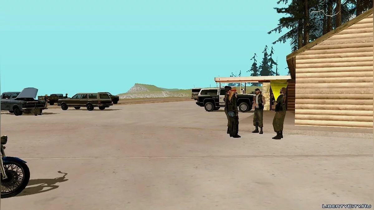 Оживление заправок San Fierro country / GTA San Andreas