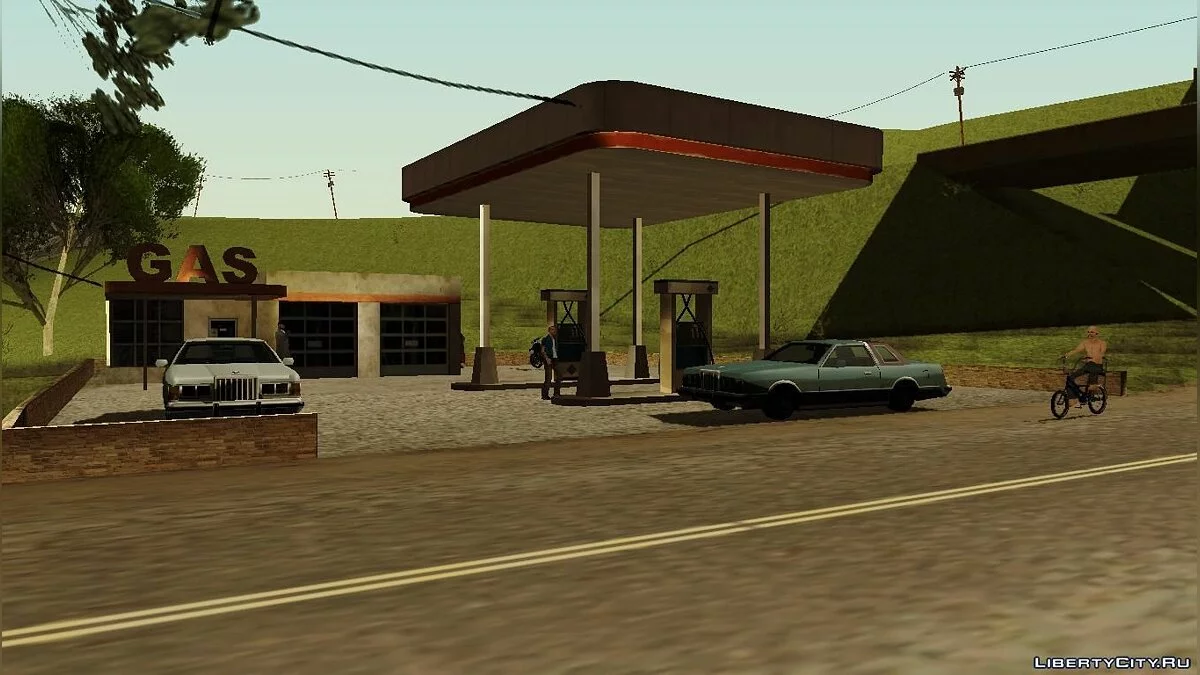 Оживление заправок San Fierro country / GTA San Andreas