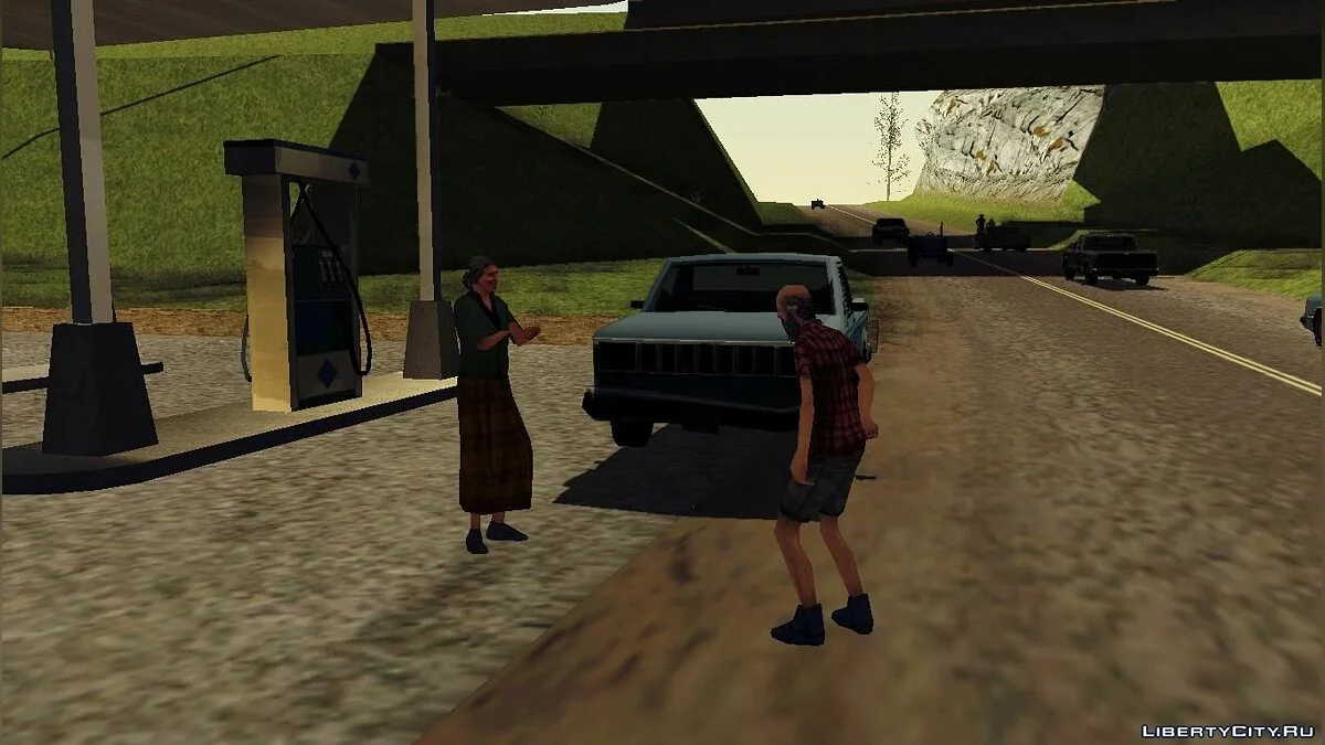 Оживление заправок San Fierro country / GTA San Andreas