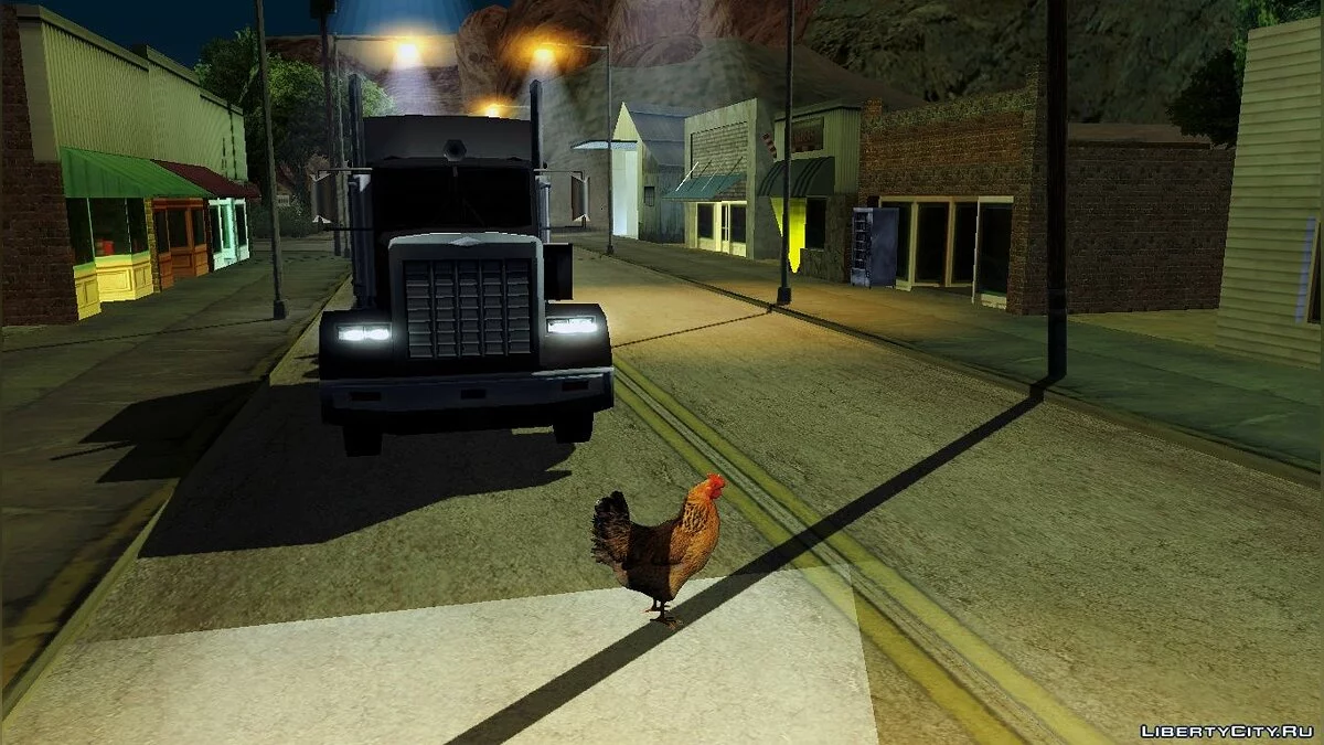 Возможность из GTA V играть за животных в GTA San Andreas / GTA San Andreas