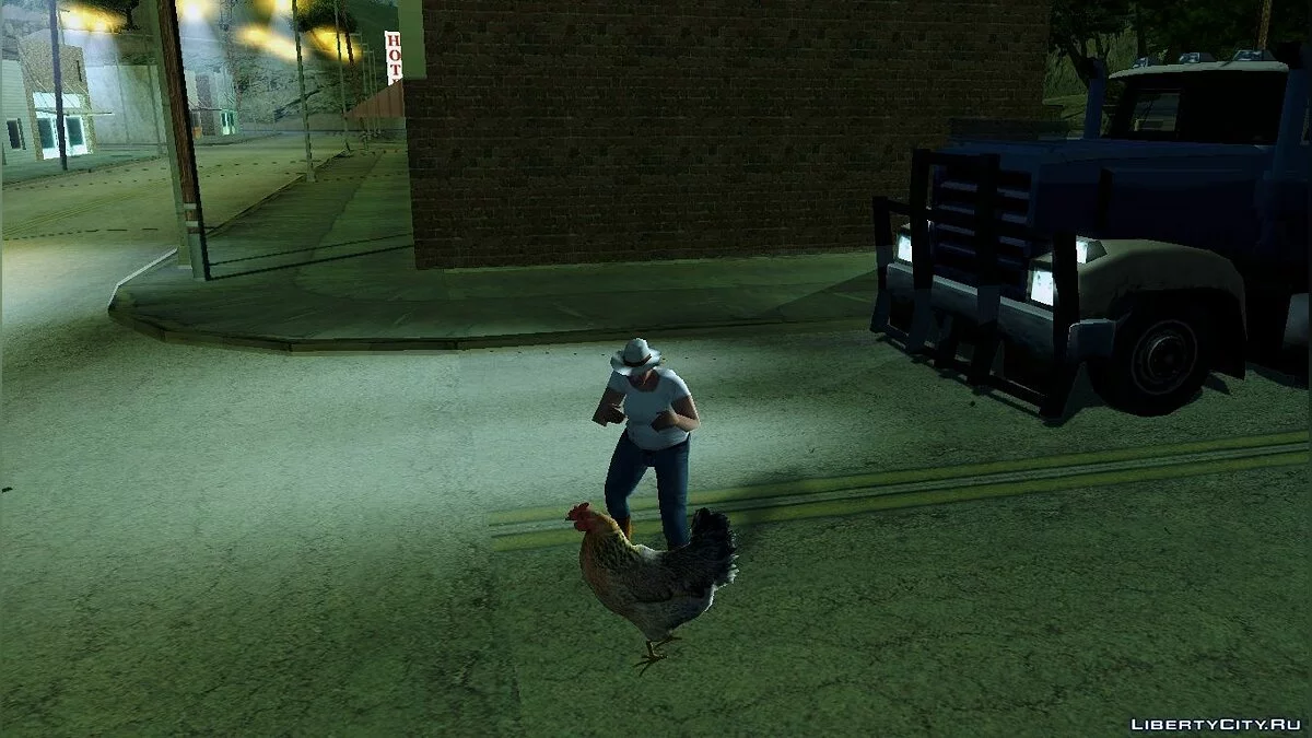 Возможность из GTA V играть за животных в GTA San Andreas / GTA San Andreas