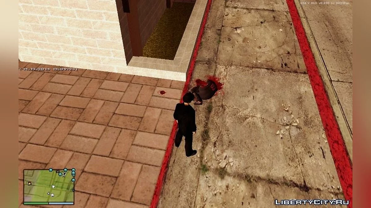 Возможность обобрать труп / GTA San Andreas