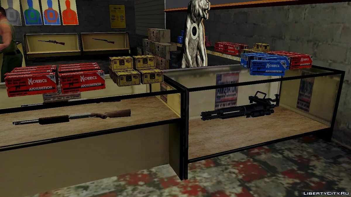 3D модели оружия в ammu-nation  / GTA San Andreas