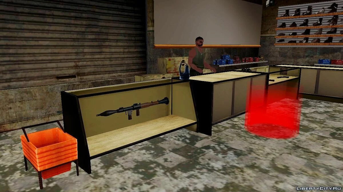 3D модели оружия в ammu-nation  / GTA San Andreas