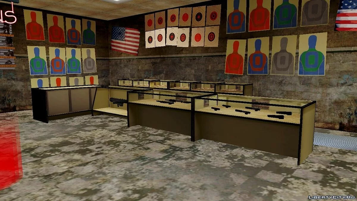 3D модели оружия в ammu-nation  / GTA San Andreas