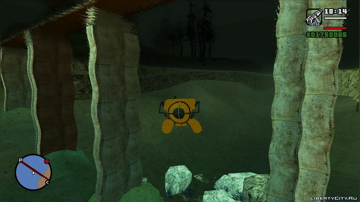 GTA 5 CLEO Подводный Аппарат (Submarine) от Gon_Iss and SergeDV / GTA San Andreas
