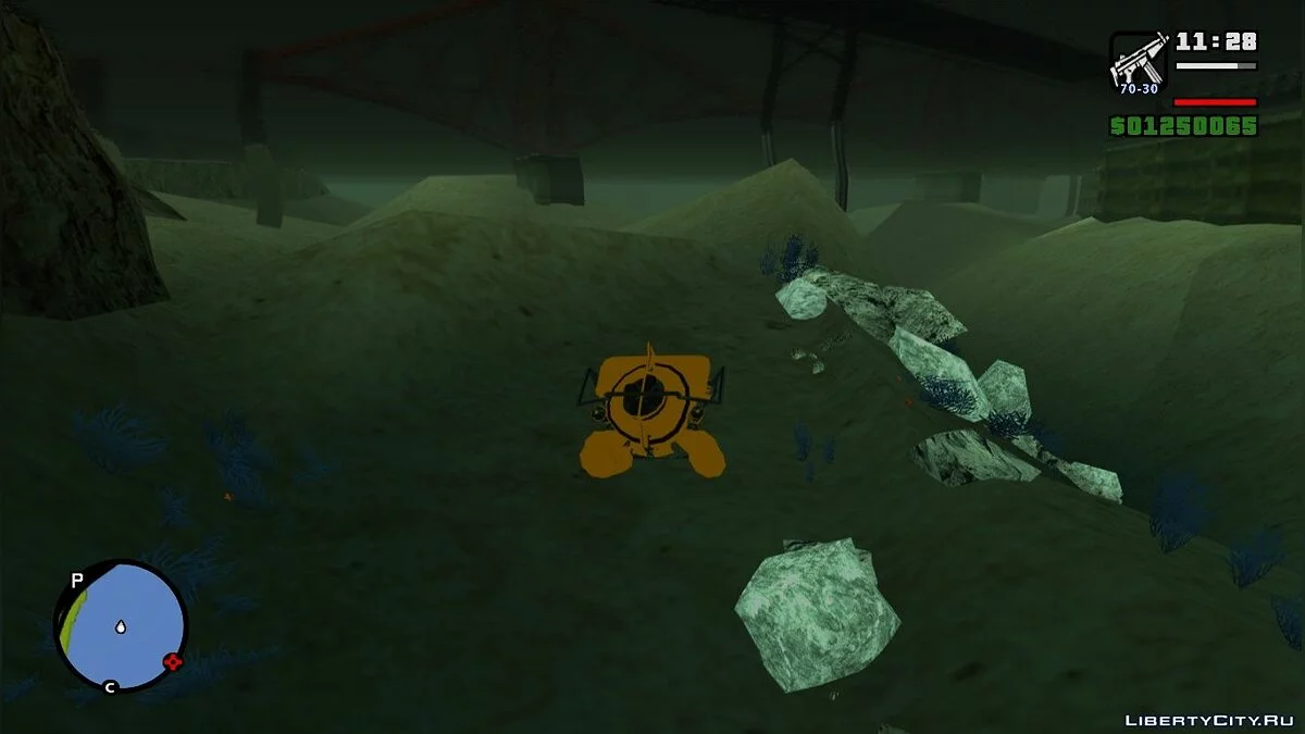 GTA 5 CLEO Подводный Аппарат (Submarine) от Gon_Iss and SergeDV / GTA San Andreas