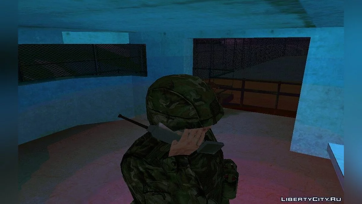 Охранная система на зоне 51 / GTA San Andreas