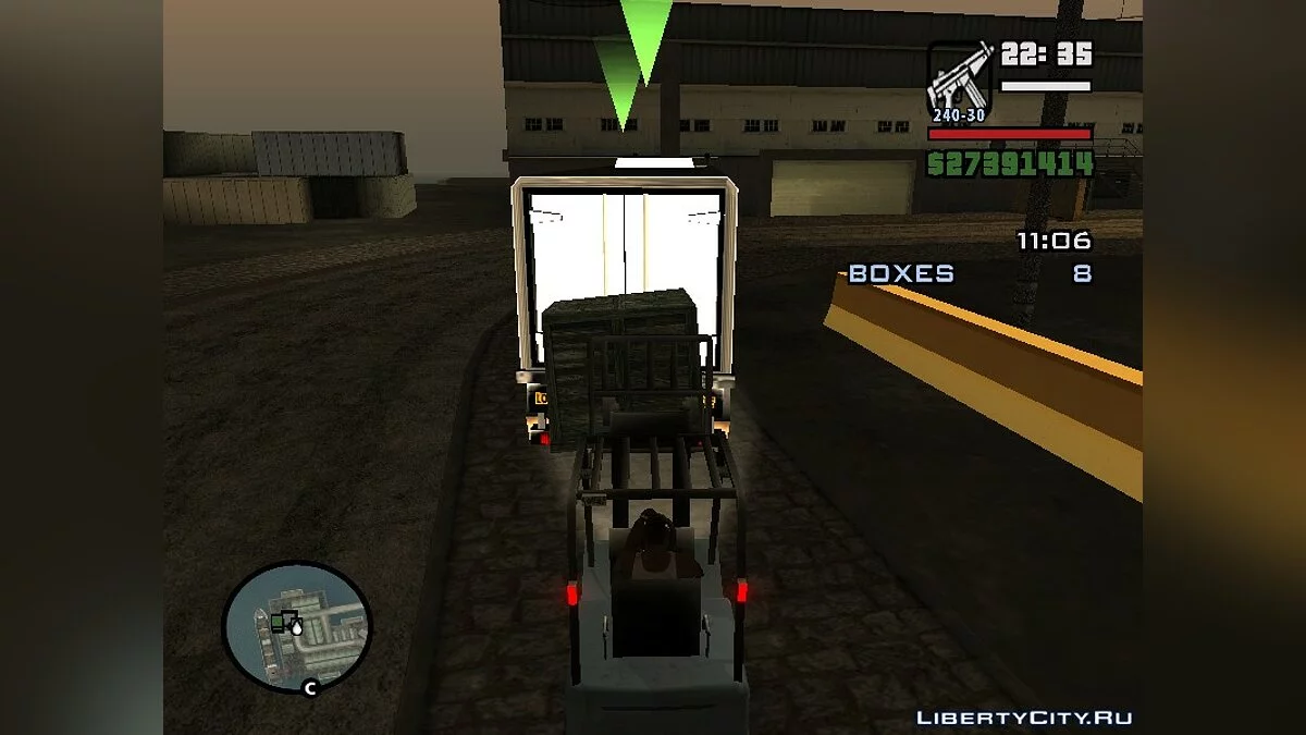 Погрузчик ящиков / GTA San Andreas