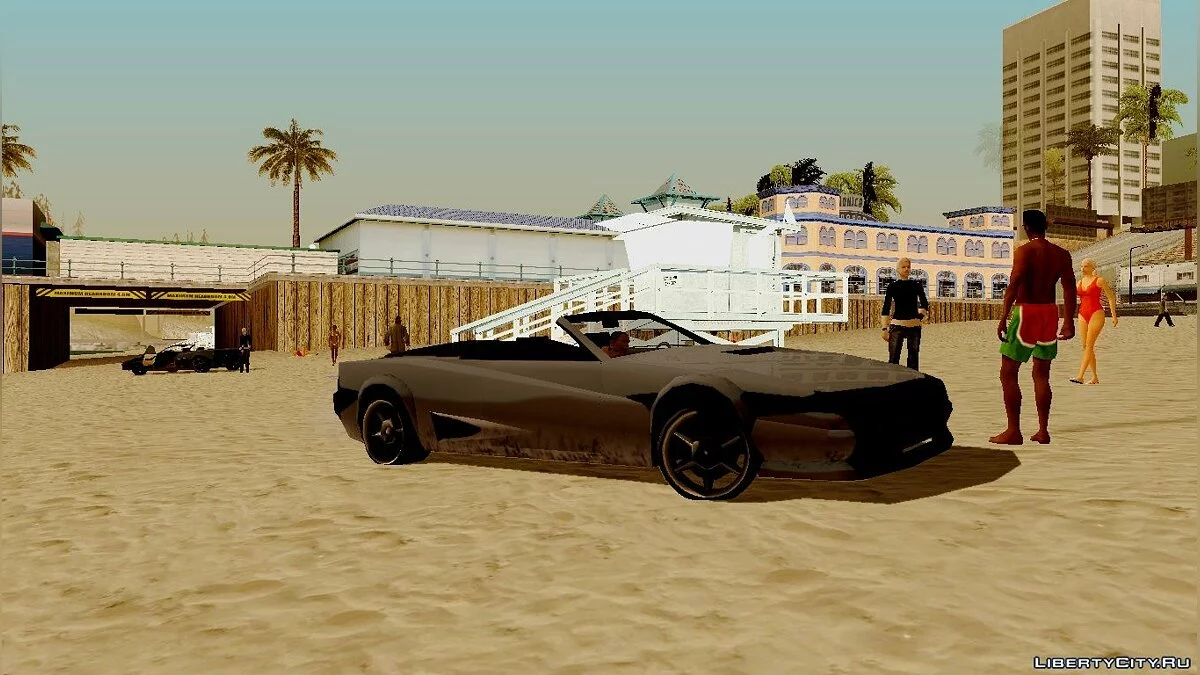 DLC гараж из GTA online абсолютно новый транспорт + пристань с катерами 2.0 / GTA San Andreas