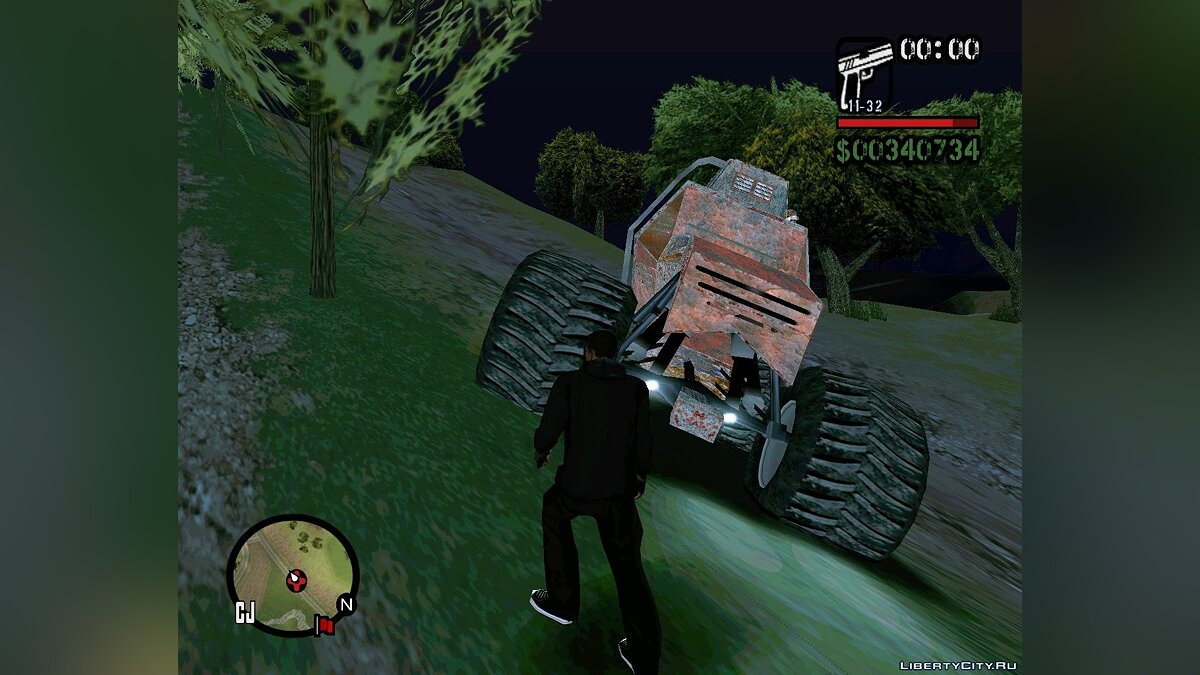 Замена машины Monster (monster.dff, monster.dff) в GTA San Andreas (70  файлов) / Страница 5