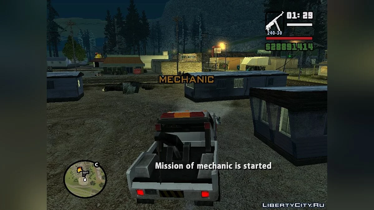 Работа автомеханика 1.0 / GTA San Andreas