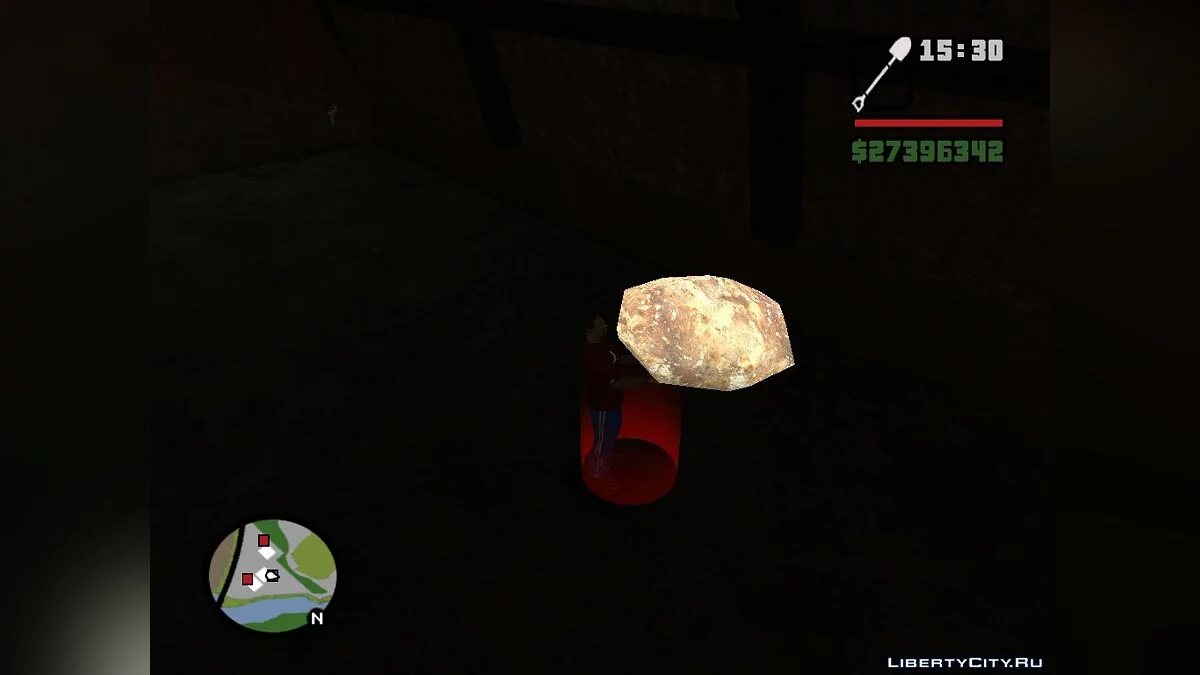 Работа шахтёра 1.0 / GTA San Andreas