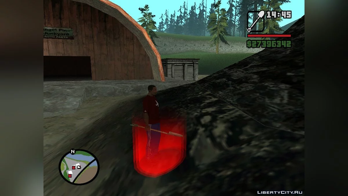 Работа шахтёра 1.0 / GTA San Andreas