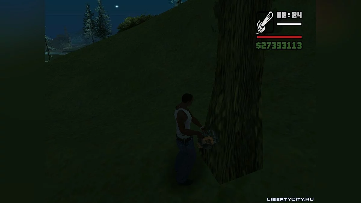 Работать дровосеком 2.0 / GTA San Andreas