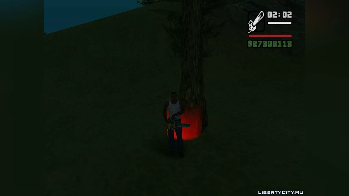 Работать дровосеком 2.0 / GTA San Andreas