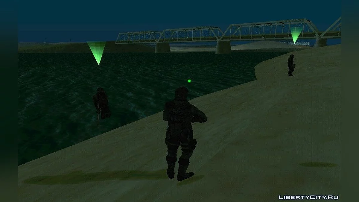 Возможность сбросить десант из самолёта NEVADA / GTA San Andreas