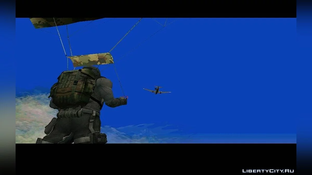 Возможность сбросить десант из самолёта NEVADA v2.0 / GTA San Andreas
