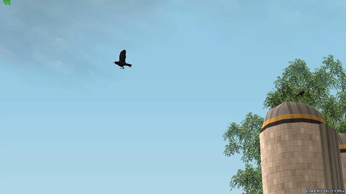 Crow mod (Вороны в GTA San andreas) / GTA San Andreas