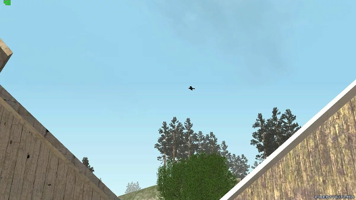 Crow mod (Вороны в GTA San andreas) / GTA San Andreas