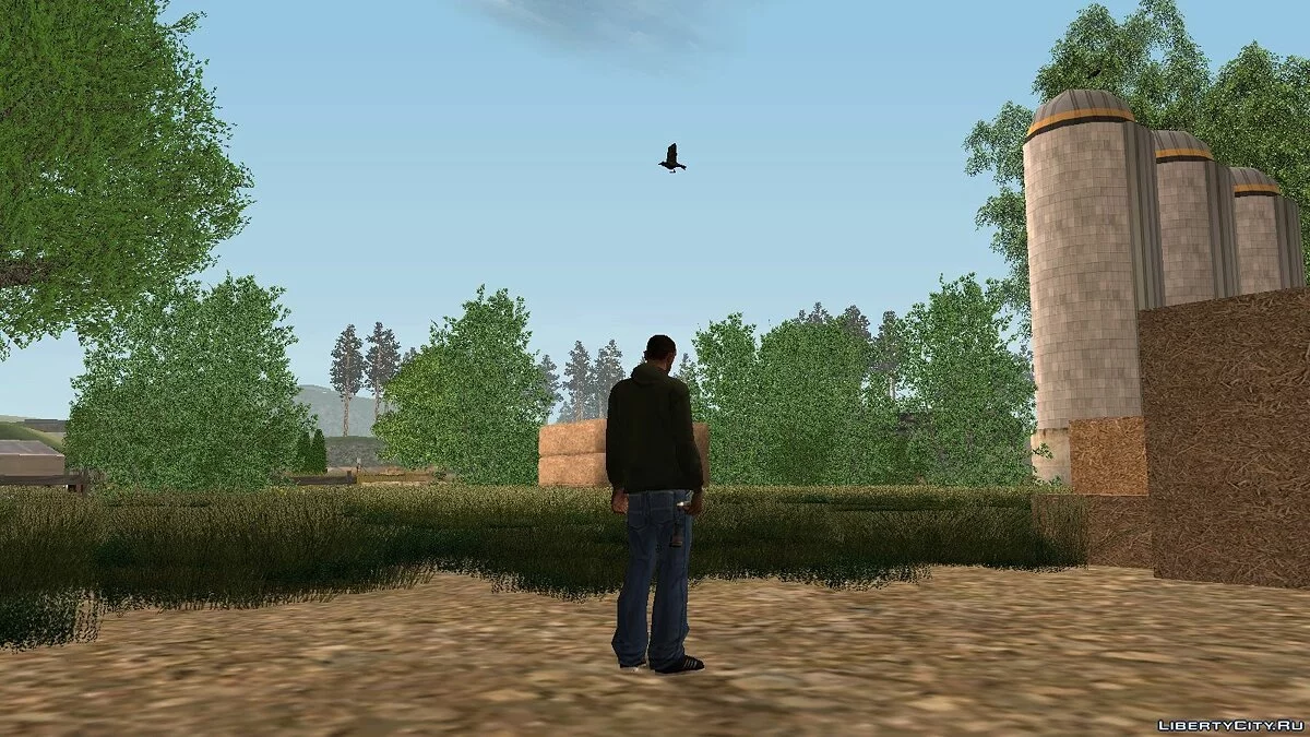 Crow mod (Вороны в GTA San andreas) / GTA San Andreas