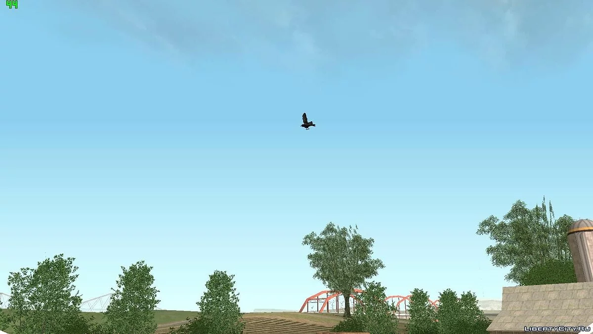 Crow mod (Вороны в GTA San andreas) / GTA San Andreas